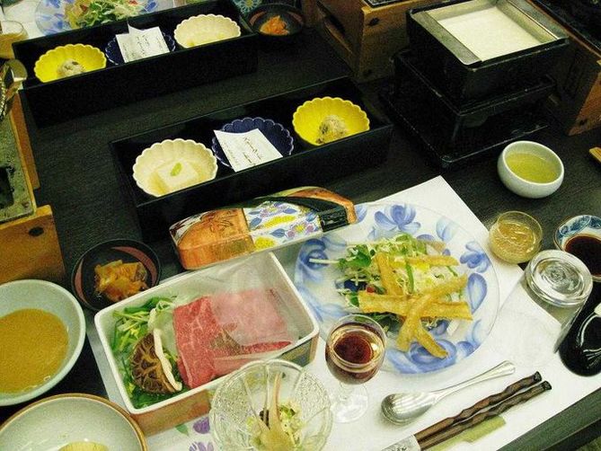 onsens in minakami sarugakyo onsen | healthy tofu dishes