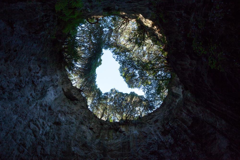 The hole to the sky.