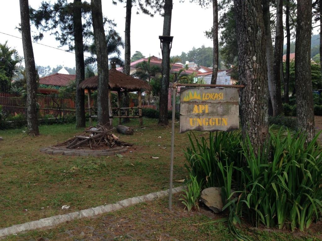 Bonfire area, Foresta Resort hotel