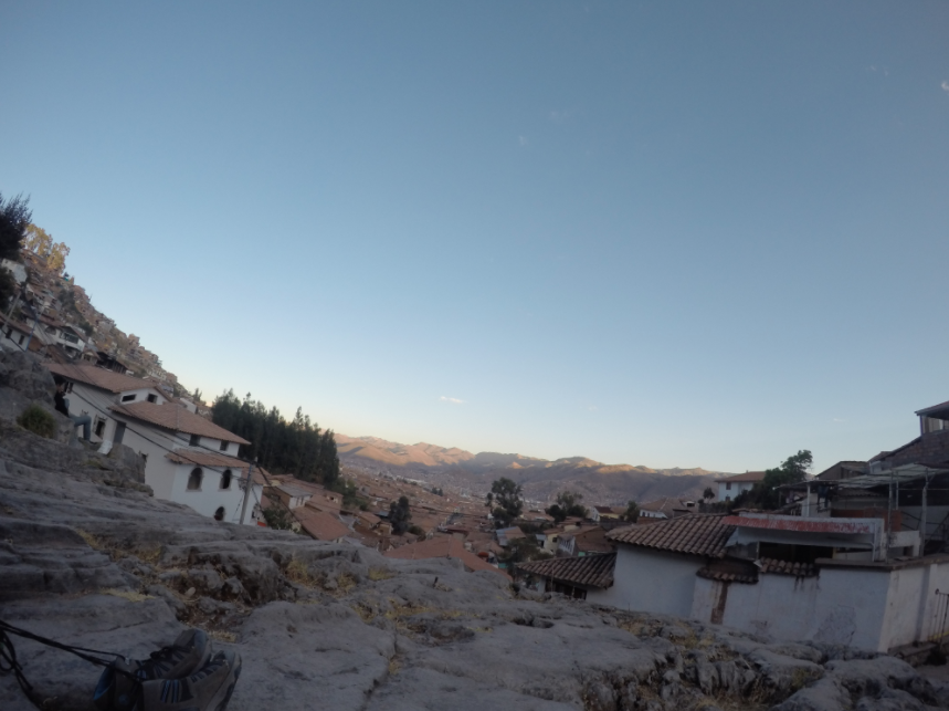 Amazing view from Huaca Sapantiana/ Colcampata