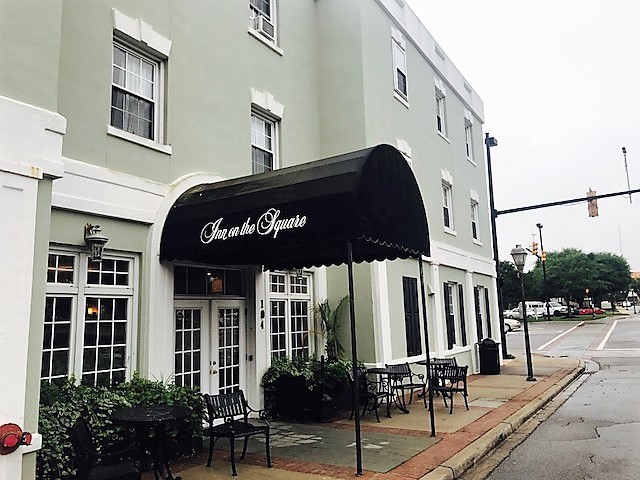 Entrance to Inn on the Square, Greenwood, SC