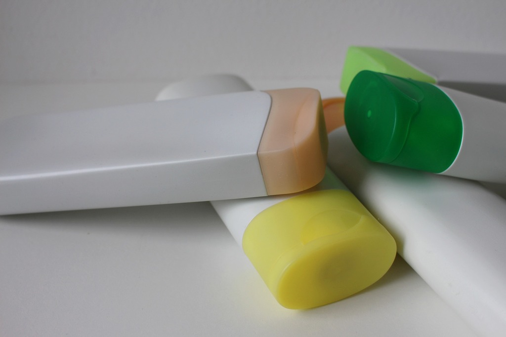 Shampoo and Conditioner Bottles