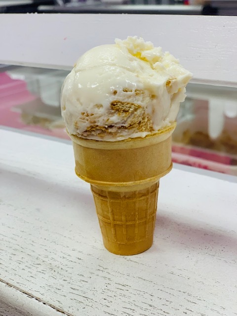 Ice cream cone at La Michoacana