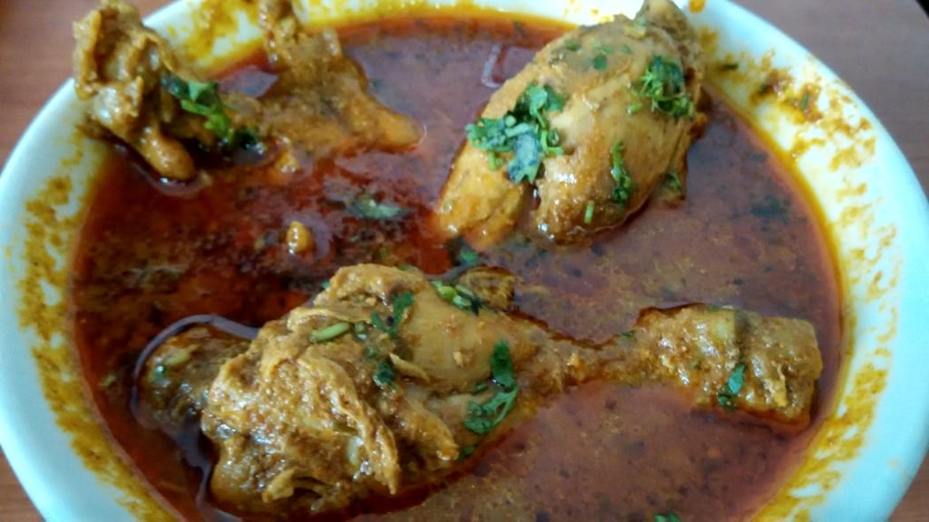 Delhi chicken curry