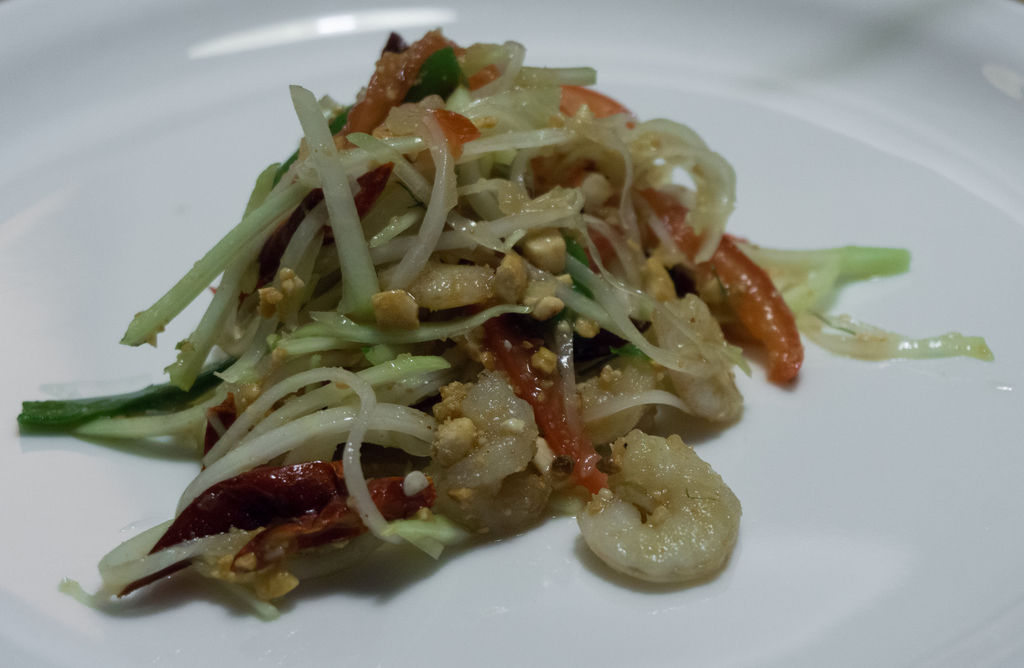 Som Tam or Thai Green Papaya Salad