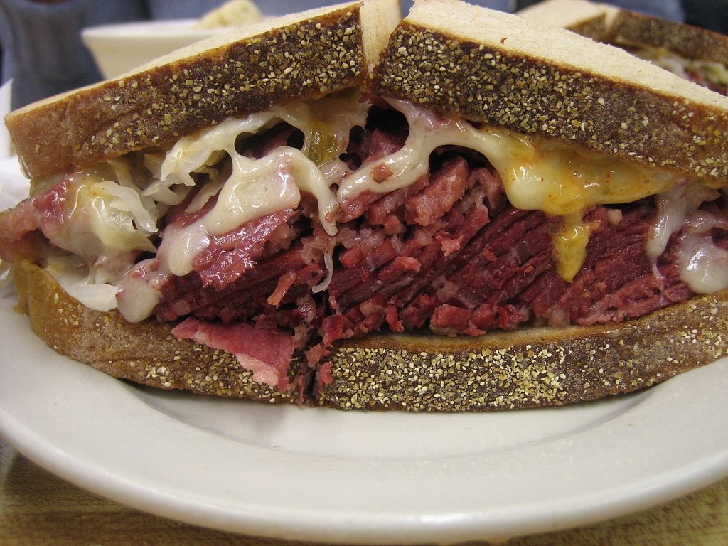 Rueben sandwich