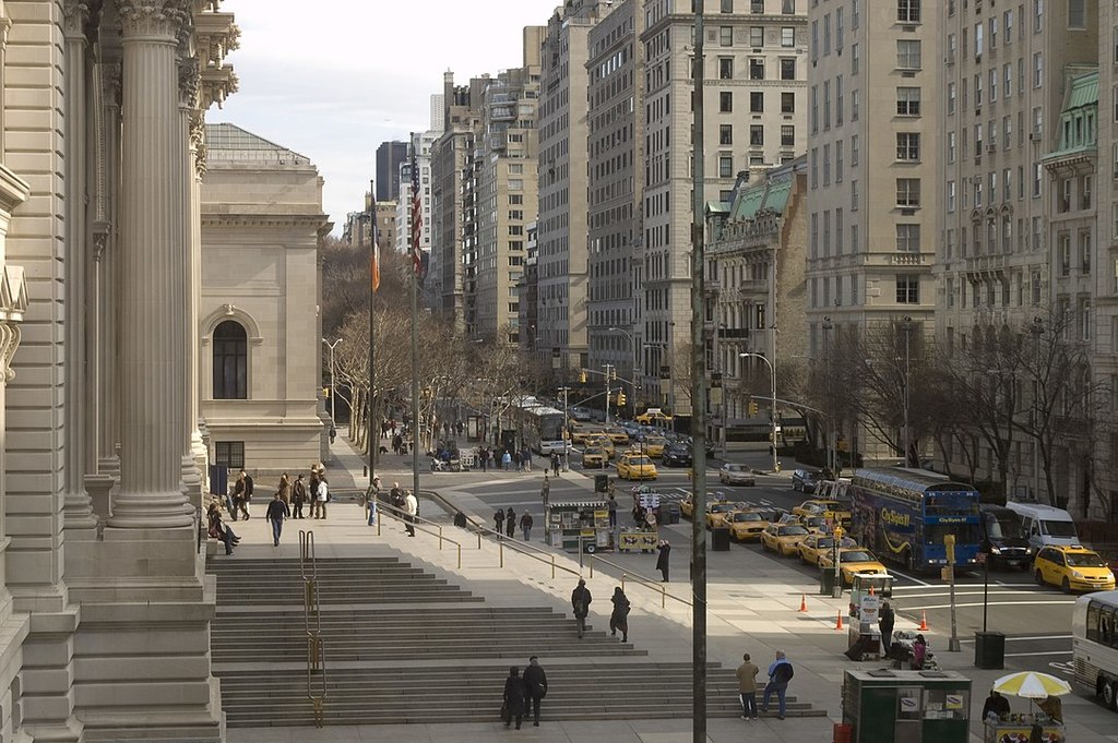 Photograph of Fifth Avenue from the Metropolitan—New York City