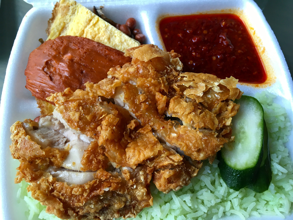 Nasi Lemak by Banej, Singapore Nov 2017