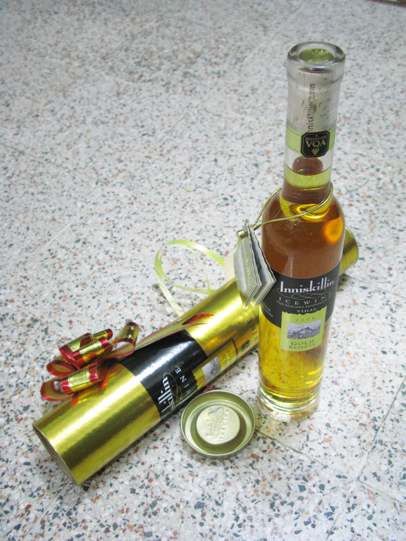 Bottle of Ice Wine