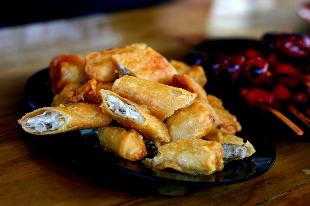 Chinese Ngohiong and Chorizo