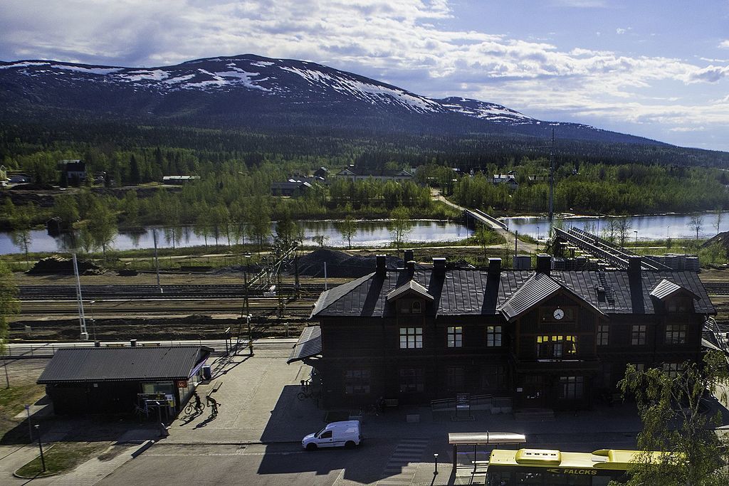 Gällivare Järnvägsstation 2017-06-10