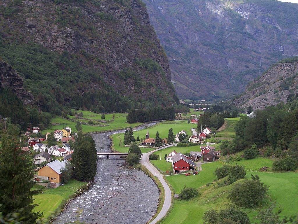 View from Flåm railway