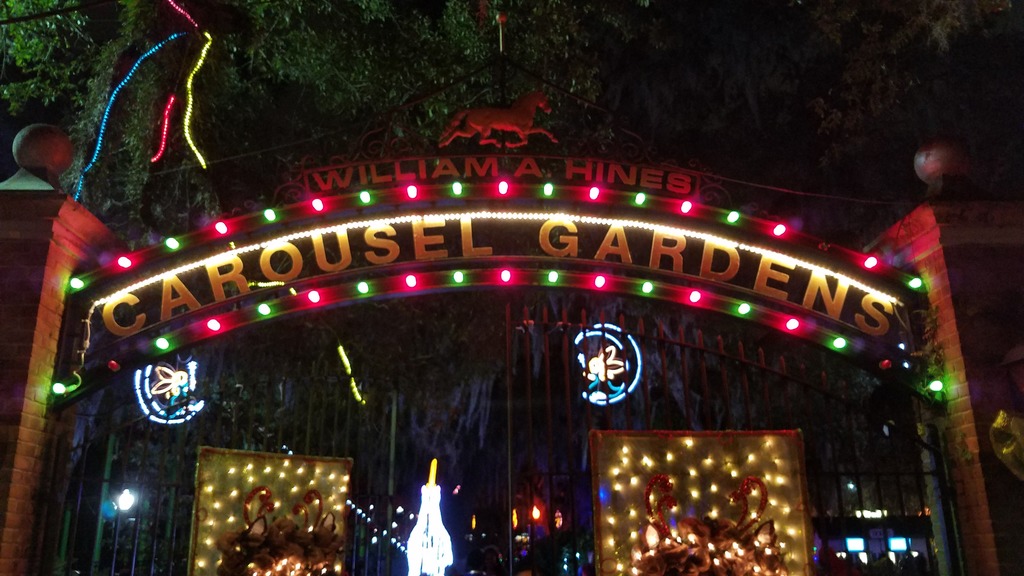 Carousel Gardens City Park New Orleans December 25, 2016