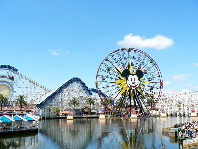 2011 Disney California Adventure- Mickey's Fun Wheel and California Screaming (5809337433)