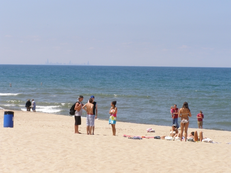 Indiana Dunes National Lakeshore West Beach view Chicago