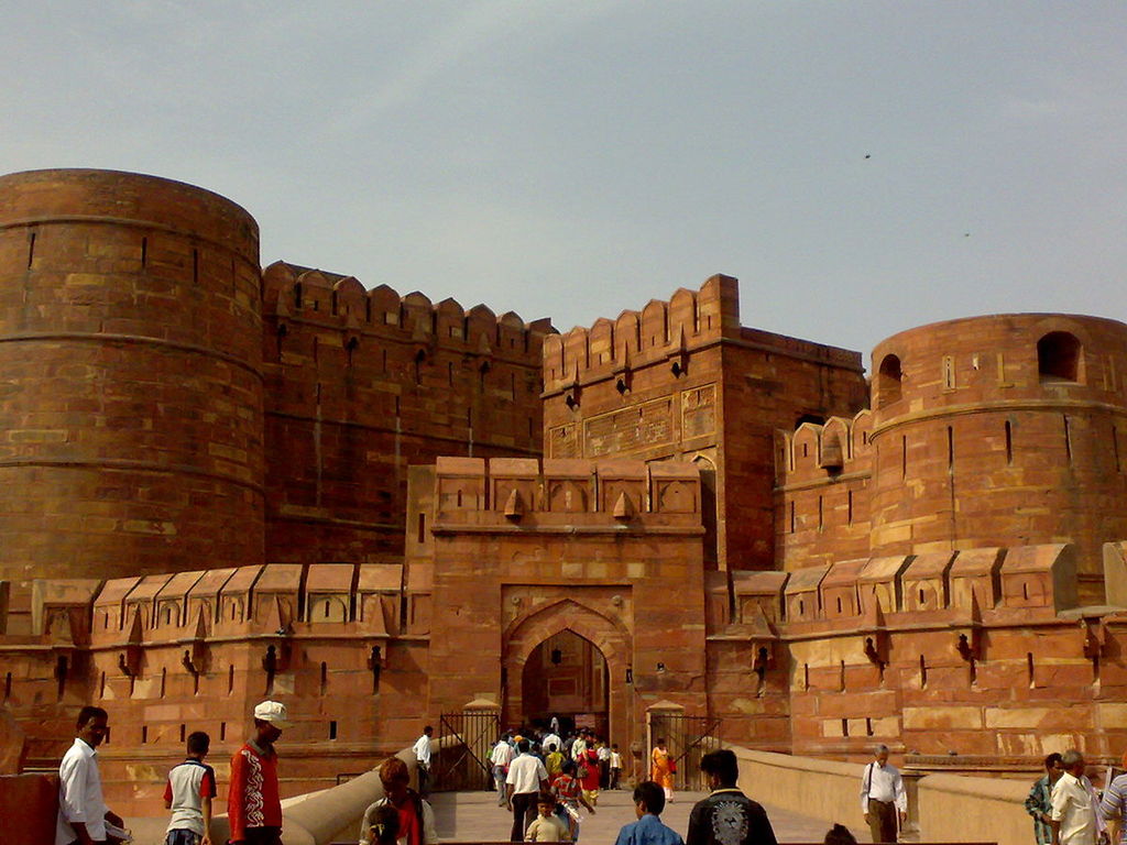 Agra Fort entrance