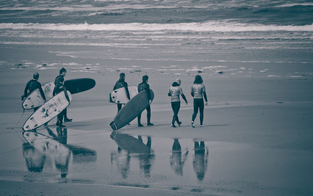 Surf lessons, strandhill