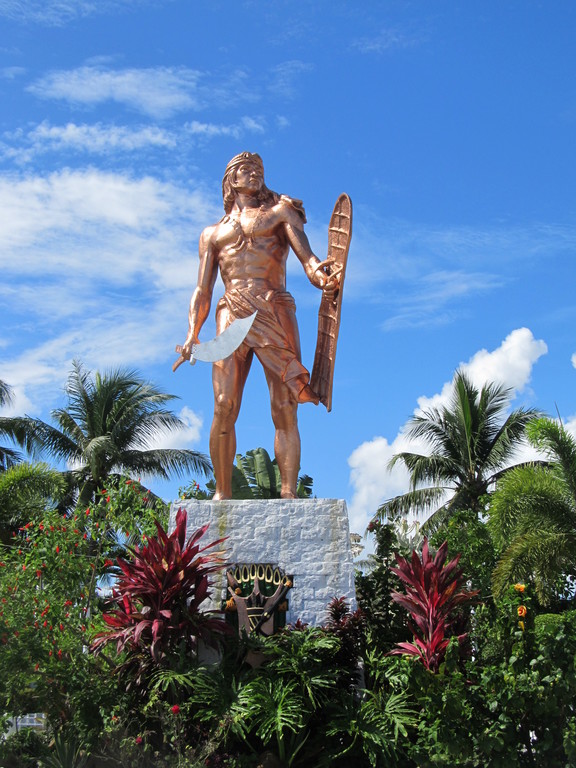 Lapu - lapu Statue in Cebu, Philippines