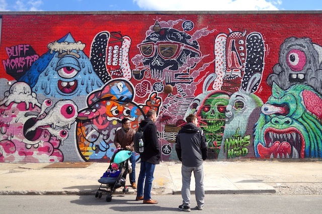 Brooklyn street art The Bushwick Collective mural