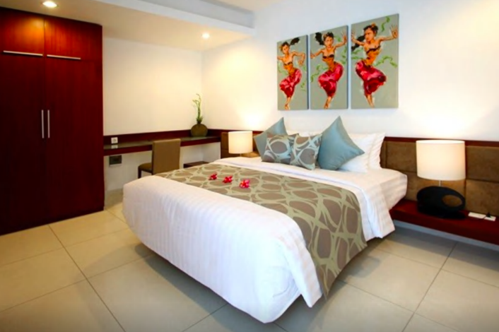 sanur, bali: 10 akomodasi airbnb dengan harga terjangkau | apartemen bergaya vila, denpasar