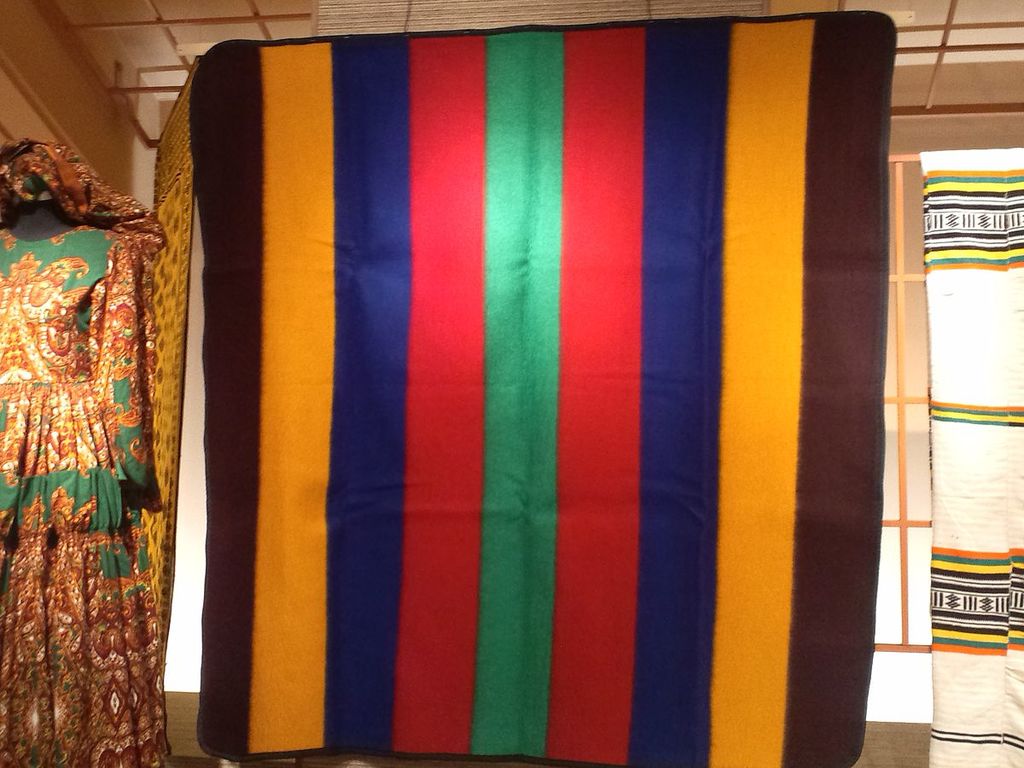 Little world, Aichi prefecture - African plaza - Blanket - Ndebele people in South Africa