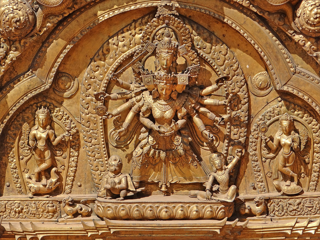 Torana de la porte d'or (Bhaktapur)