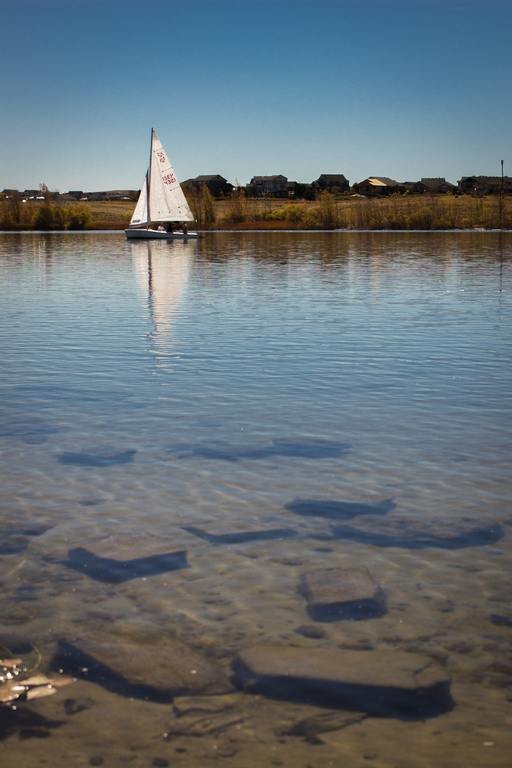 Lake in Aurora