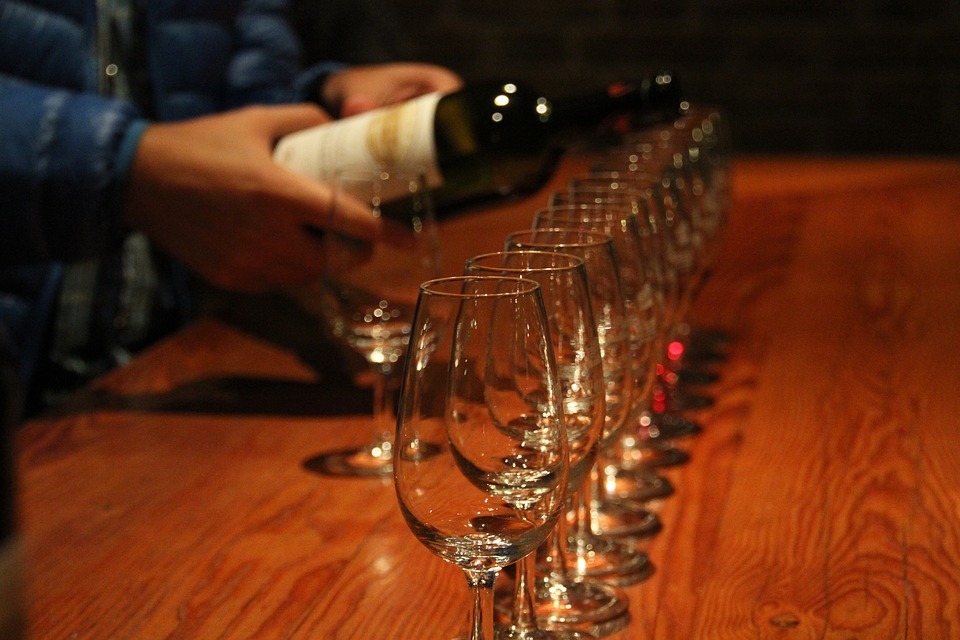 Wine tasting
