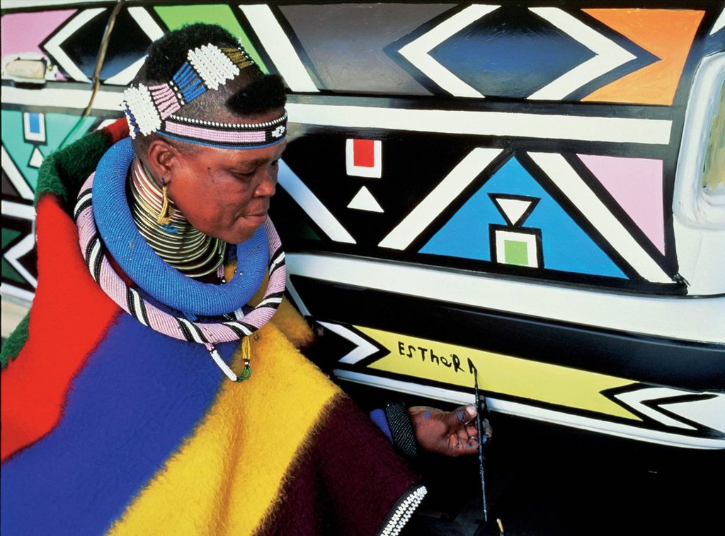 South African Ndebele art