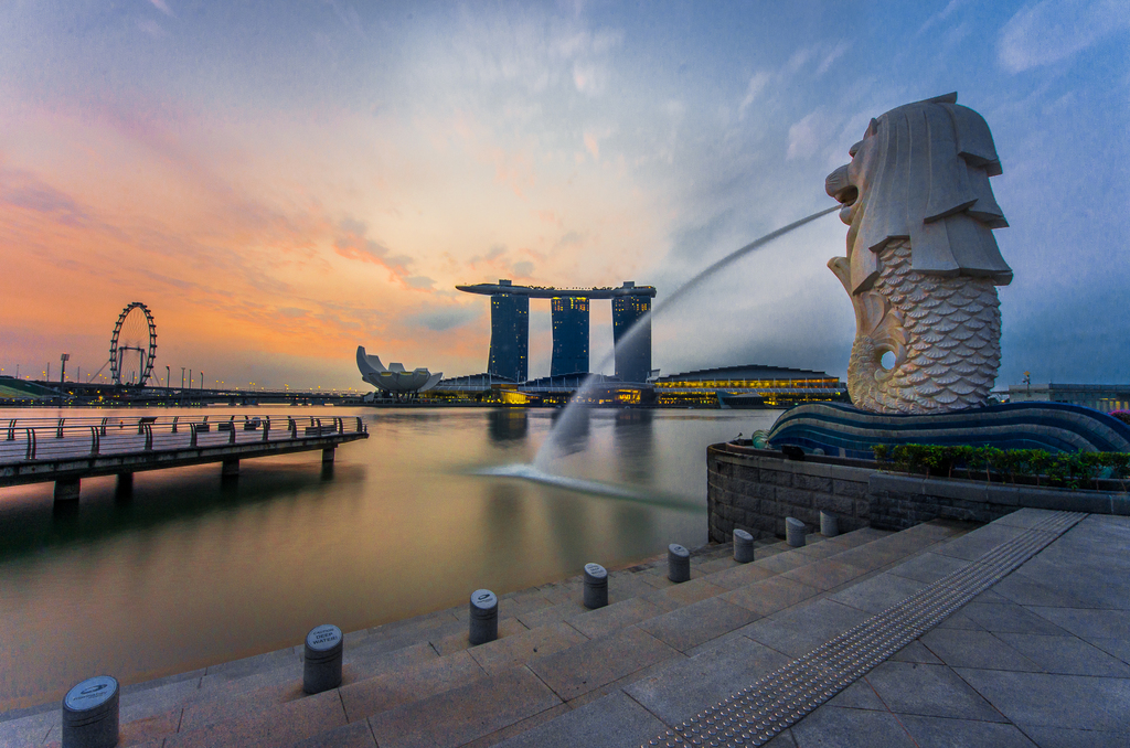 Merlion Fountain