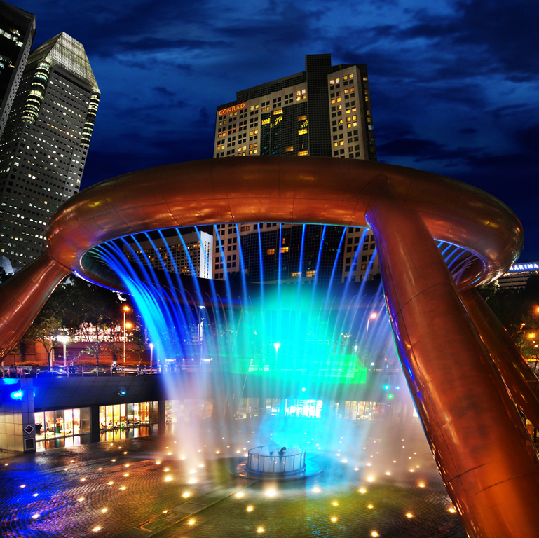 The Fountain of Wealth at Suntec City