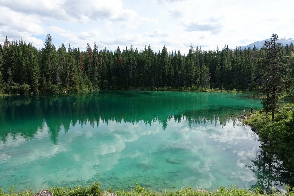 Lake Jasper Alberta Canada Free Photo