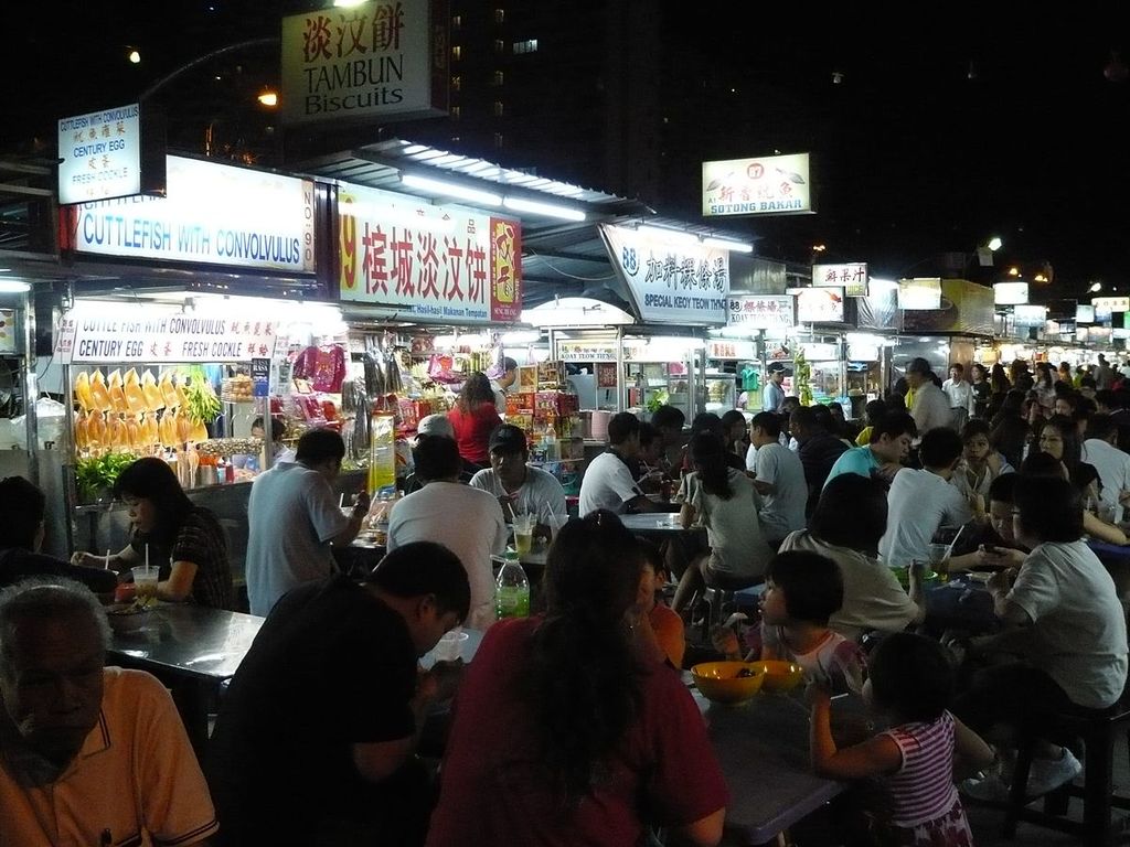 Gurney drive food court