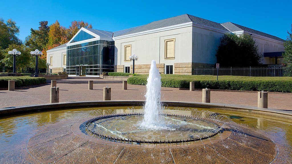 Mint Museum of Art Randolph Front With Fountain
