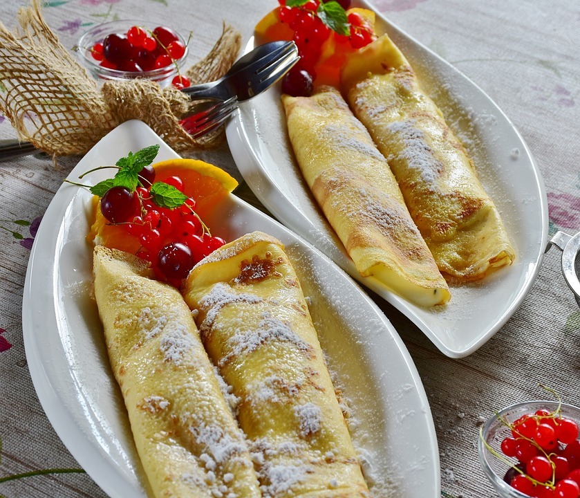 Delicious crepes