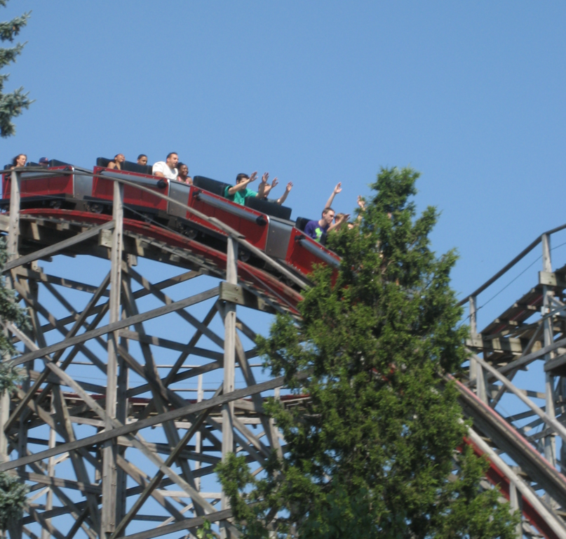 Big Dipper Geauga Lake train