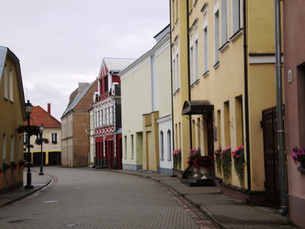 Didžioji street in Kėdainiai001