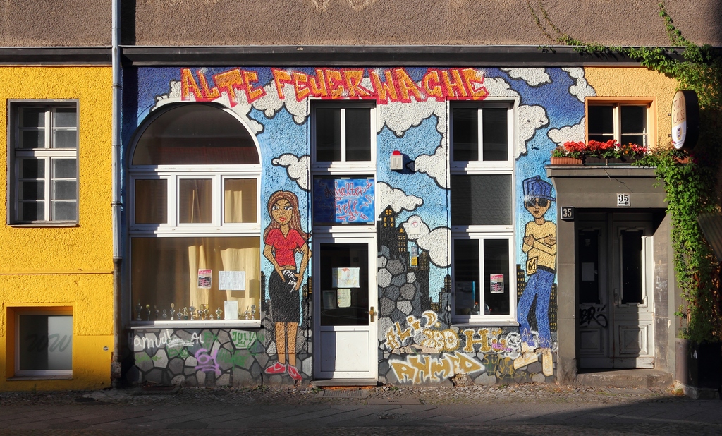Alte Feuerwache eV Bernburger Strasse 35 Berlin graffiti 2014-07-13