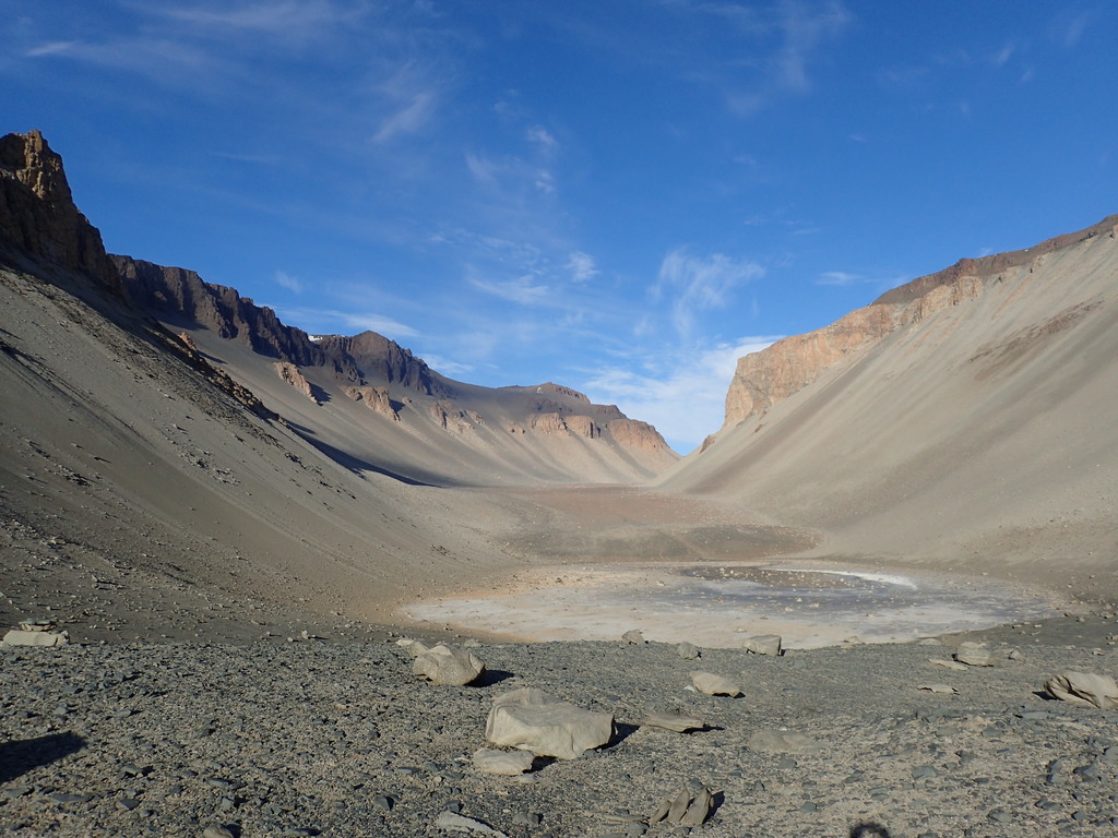 Don Juan Pond, South Fork, Upper Wright Valley, Antarctica