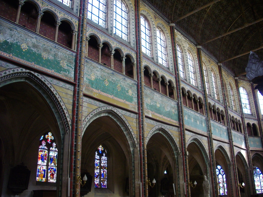 Chartres - église Saint-Aignan, intérieur (03)