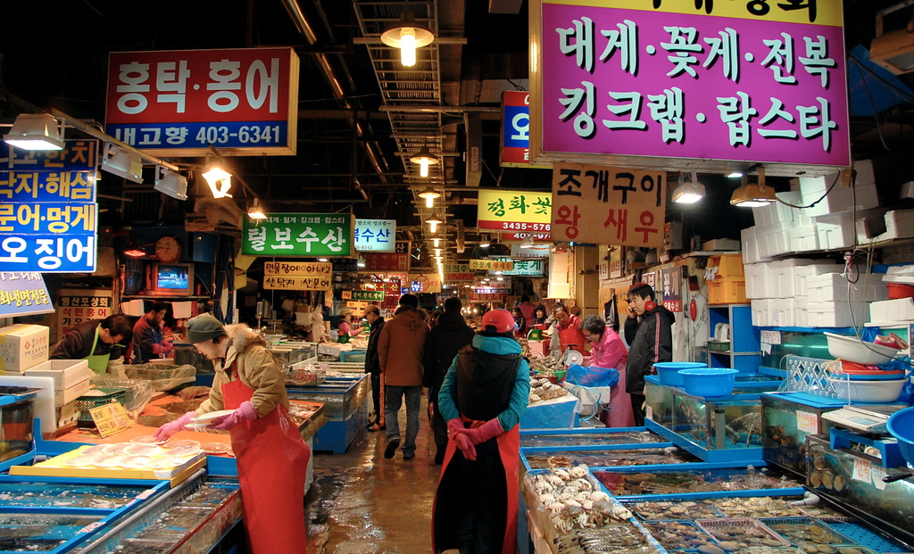 Korea-Seoul-Garak Fish Market-02