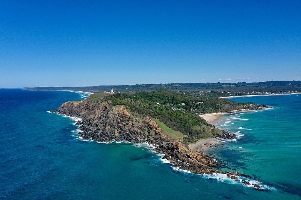 Byron Bay Lighthouse, Beach and Hinterland in the Northern Rivers, NSW, Australia