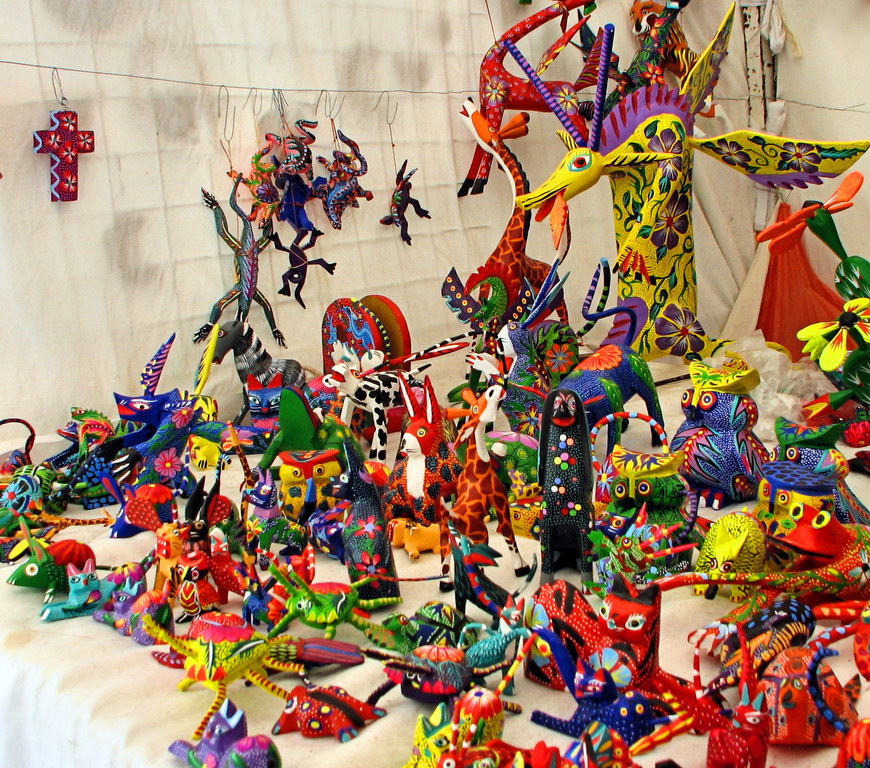 Alebrijes in Oaxaca, Mexico 2009
