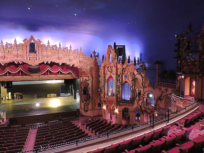 Akron Civic Theatre, house view from balcony