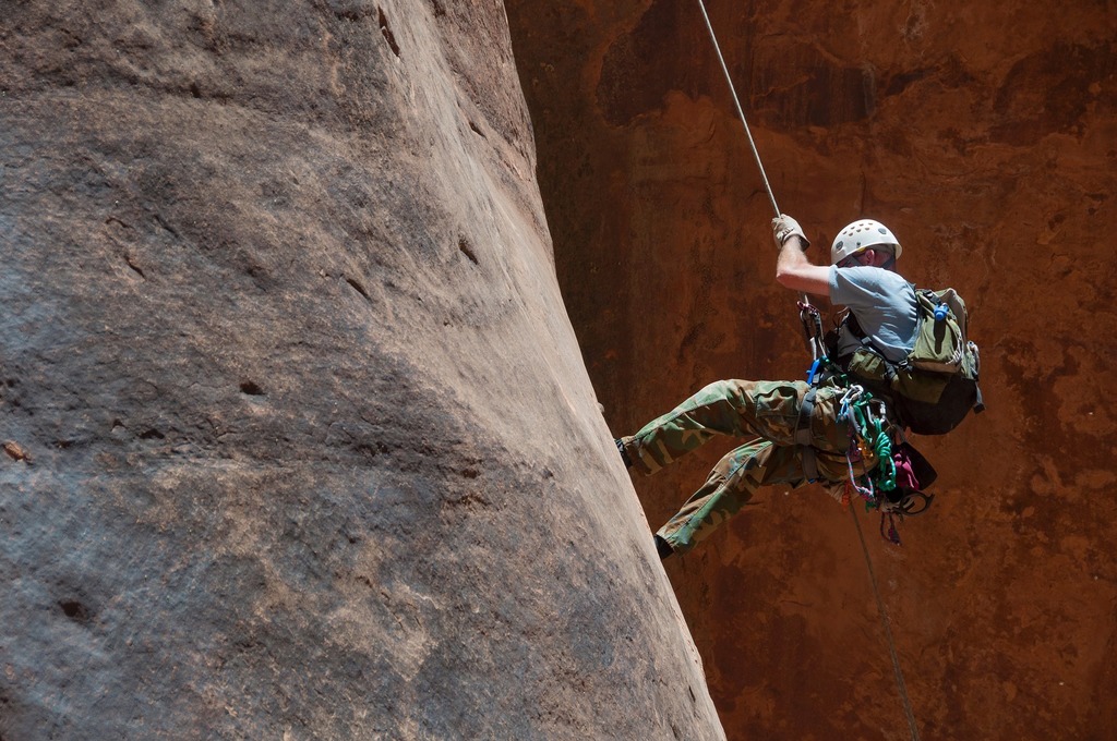 Rappelling