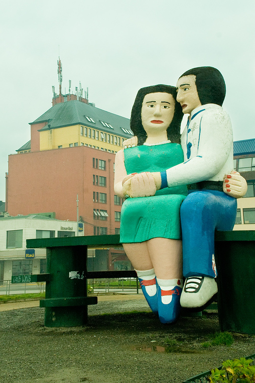 Chile, Puerto Montt - Estatua de los Enamorados