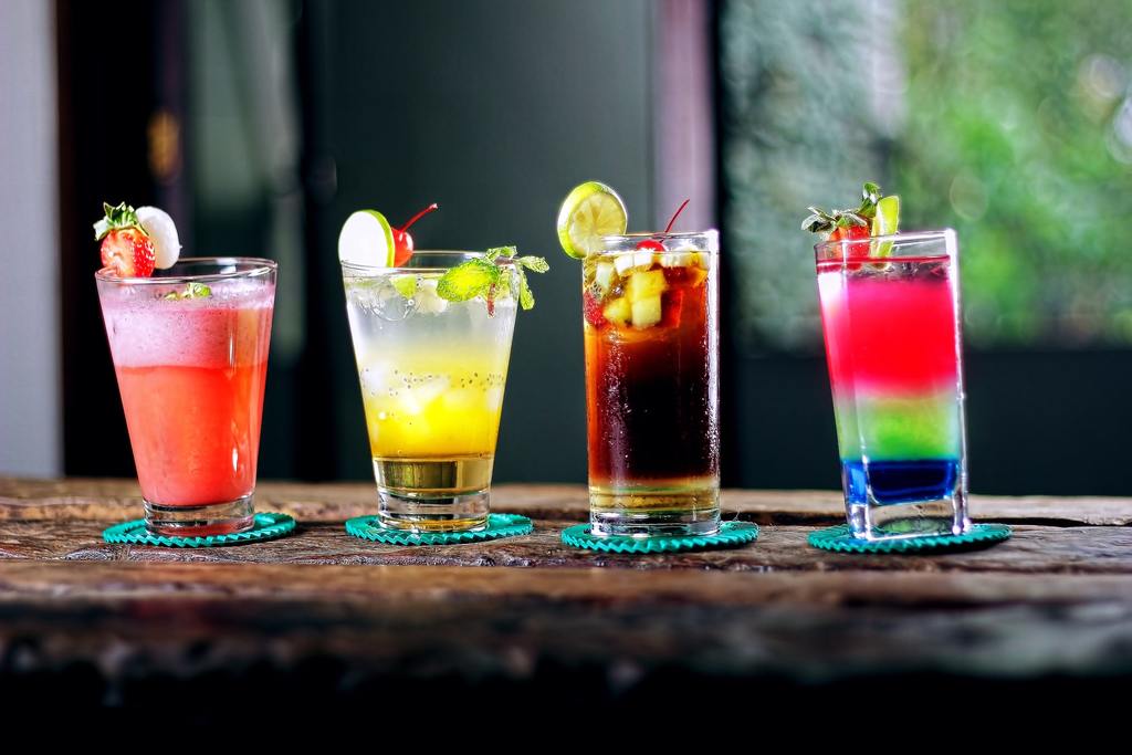 Refreshing cocktail