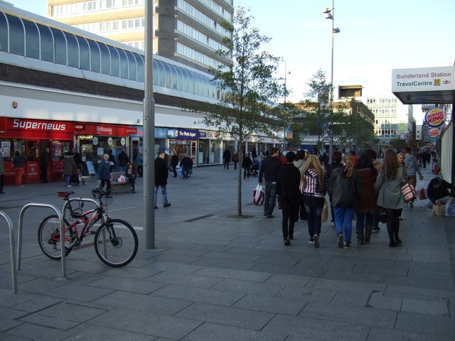 Shopping street, Sunderland