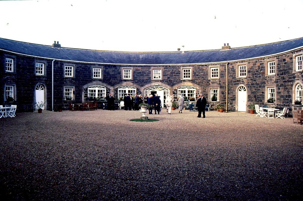 Courtyard, Lissanoure Castle