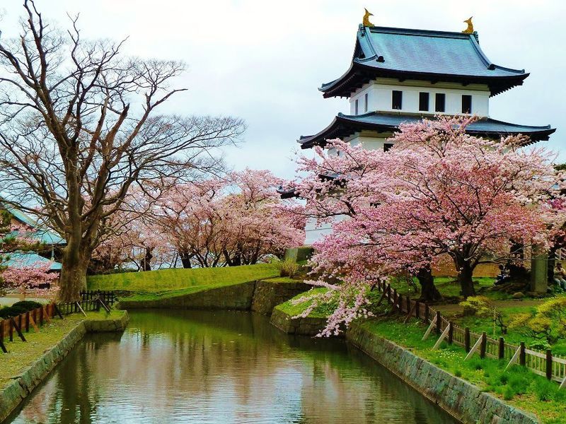 Explore the Edo period Matsumae Castle